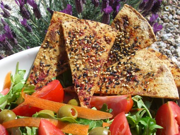 Flatbread With Za’atar. Photo by Chef*Lee