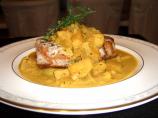 Pork Chops With Curried Apple-Onion Sauce