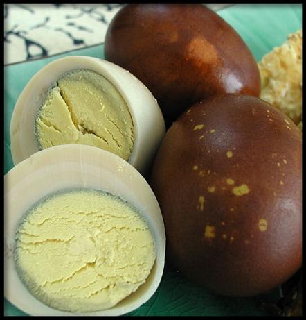 Sephardic Huevos Haminados (Eggs). Photo by Sandi (From CA)