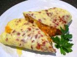 Bacon Cheddar Rolled Omelet