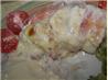 Bacon Wrapped Chicken With Sour Cream Sauce