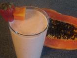 Strawberry-Papaya Shake