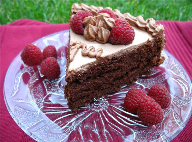 Whole Wheat Raspberry Cake. Photo by ILuvRecipes