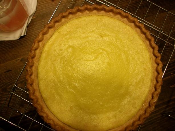 Lemon Yellow Squash Pie. Photo by Cooking Ms. Wanda
