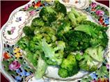 Broccoli With Horseradish Sauce. Photo by Geema