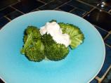 Broccoli With Horseradish Sauce