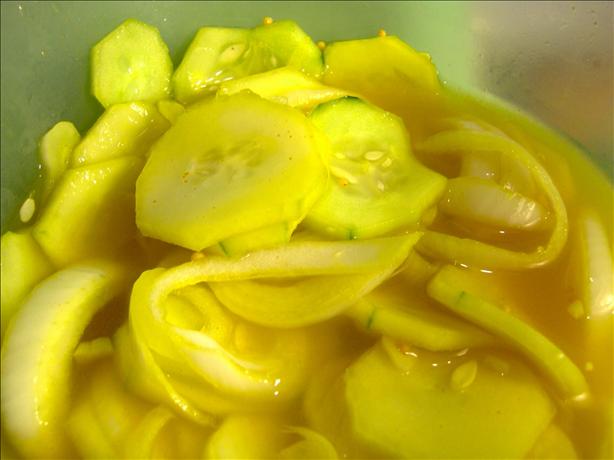 Easy Refrigerator Pickle Slices. Photo by Sharon123