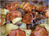 Tave (Cypriot Baked Lamb and Potatoes With Cumin and Tomatoes)