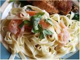 Linguine and Summer Vodka Sauce