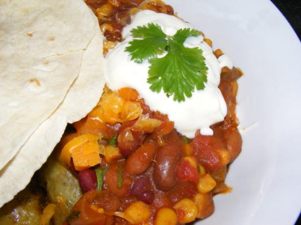 Quick and Easy Vegetarian Chili. Photo by Sarah_Jayne