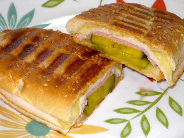 Pressed Cuban Sandwich With Garlic Dijon Butter. Photo by FrenchBunny