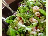 Shrimp Salad With Avocado, Celery and Red Onion