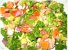 Shrimp Salad With Avocado, Celery and Red Onion