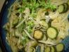 Tagliatelle With Parmesan and Courgettes (Zucchini). Recipe by Karen Pea