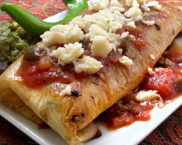 Emeril's Chicken Chimichangas. Photo by Pneuma
