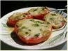 Baked Parmesan Tomato Slices. Recipe by Kittencalskitchen