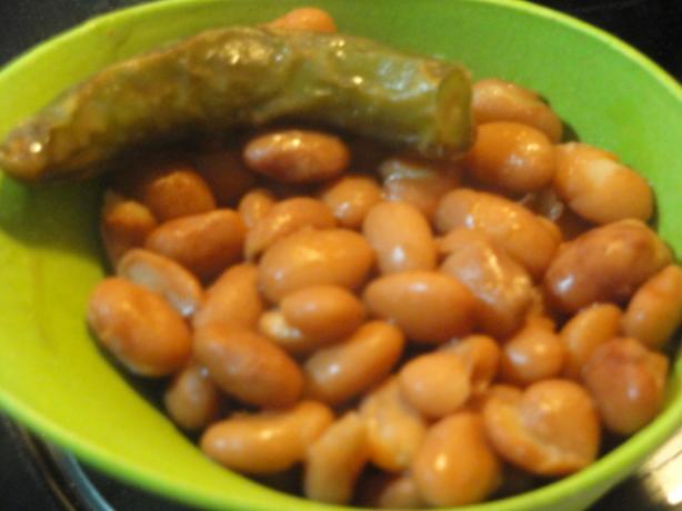 El Pollo Loco Mexican Beans. Photo by Muffin Goddess