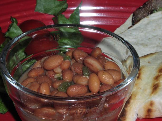 El Pollo Loco Mexican Beans. Photo by TeresaS