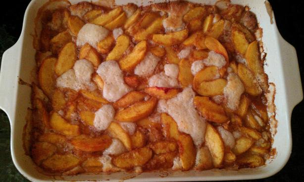 Good-'n'-Gooey Fresh Peach Cobbler. Photo by PM24