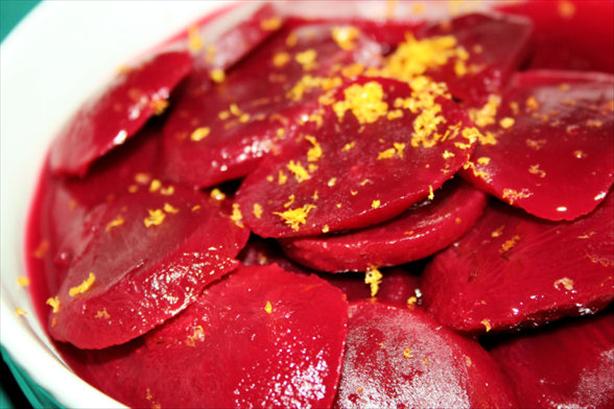 Easy Beets in Sweet Orange Sauce. Photo by ~Nimz~