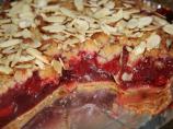Frosted Cranberry-Cherry Pie