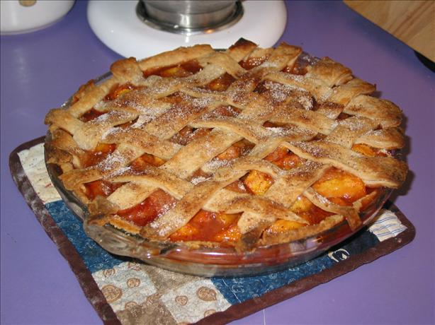 Delicious Unbelievable Peach Pie. Photo by ivaster