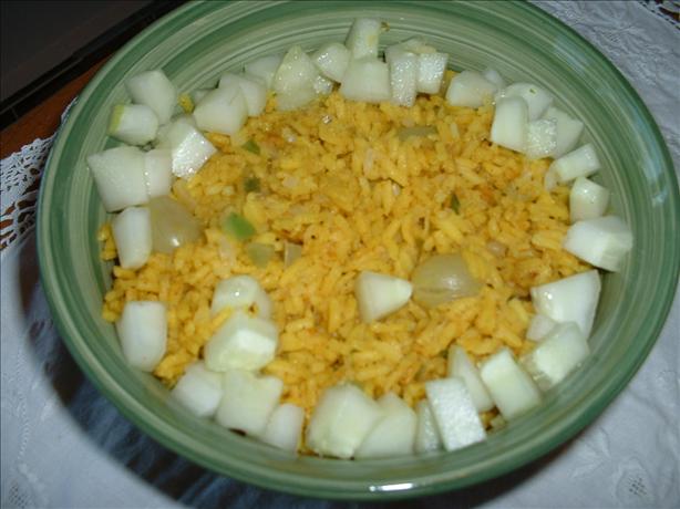 Polynesian Rice (Rice Cooker Recipe). Photo by Aunt Cookie
