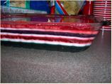 Not Like the Others Rainbow Seven Layered Jello Dessert