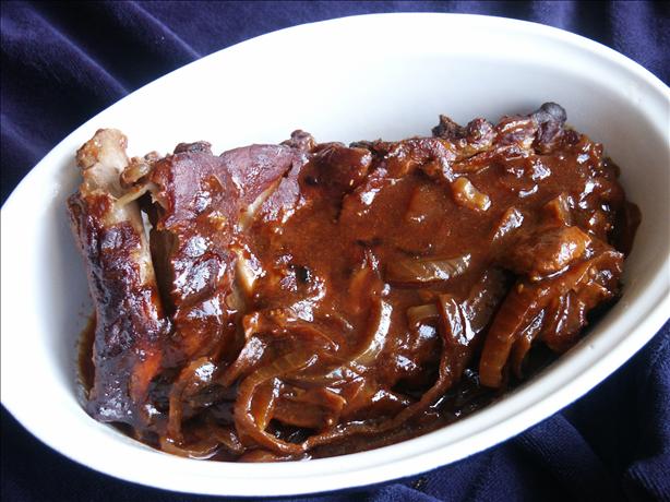 Crock Pot Ribs With Homemade BBQ Sauce. Photo by kiwidutch