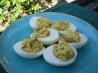 Mediterranean Deviled Eggs. Recipe by ratherbeswimmin'