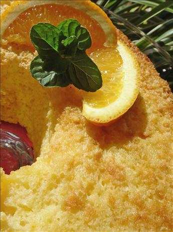 Orange Sponge Cake. Photo by Bev