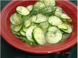Crisp Dill Cucumbers
