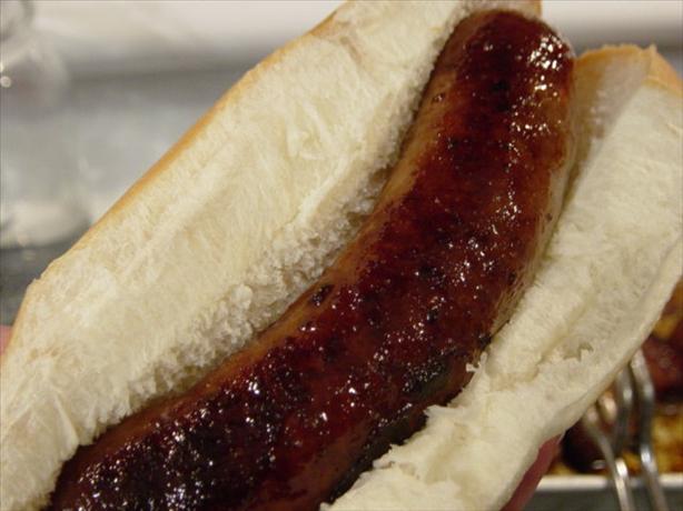 Wisconsin Bratwurst. Photo by Brenda.