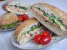 Salmon Pesto Focaccia Sandwiches. Recipe by twissis