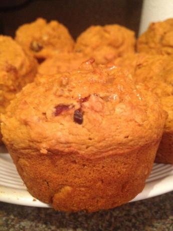 Pumpkin Raisin Muffins Fat Free Dairy Free Egg Free. Photo by sbryowsky