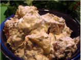 Salmon & Cilantro Potato Salad
