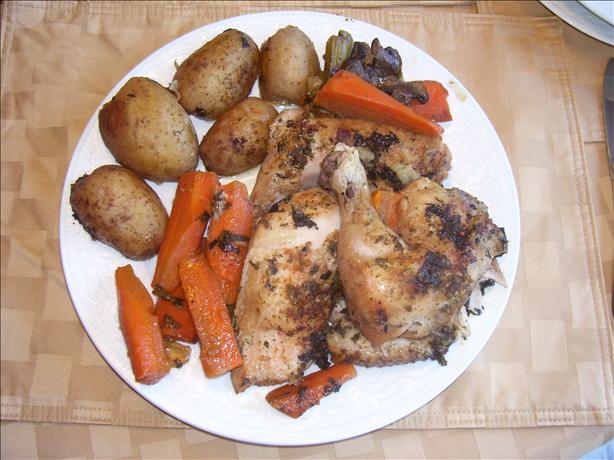 Crock Pot Braised Chicken With Vegetables. Photo by Sage