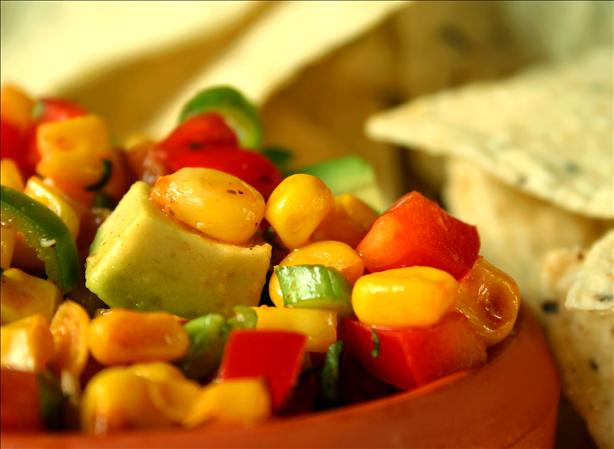 Corn and Avocado Salsa. Photo by GaylaJ