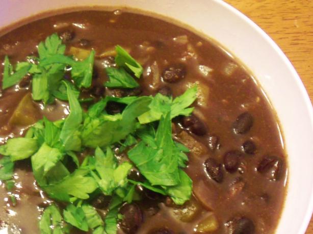 Almost Instant Black Bean Chili. Photo by *Parsley*