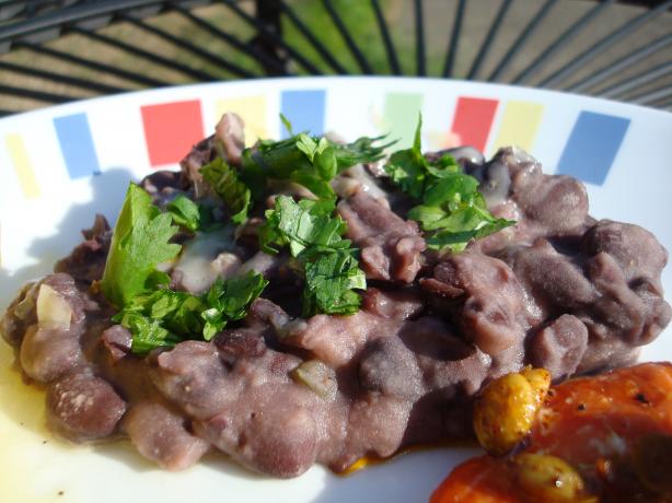 Mexican Black Beans. Photo by Starrynews