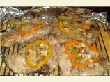 Lemon Soaked Garlic Chicken or Pork