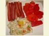 Quick N Easy Grits and Veggie Omelet. Recipe by NormCooks