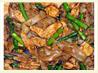 Thai Rice Noodles With Chicken and Asparagus