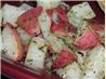 Lemon and Garlic Grilled Baby Potatoes. Recipe by Abby Girl