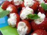 Stuffed Strawberry Cheesecakes