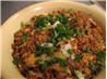 Chinese Mushroom Pork Fried Rice. Recipe by Kittencalskitchen