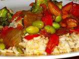 Vegetable and Cashew Stir Fry