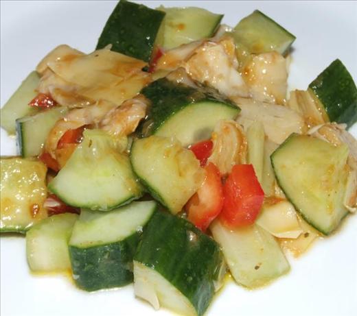 Cucumber and Celery Salad. Photo by Peter J