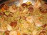 Shrimp & Sausage With Saffron Rice