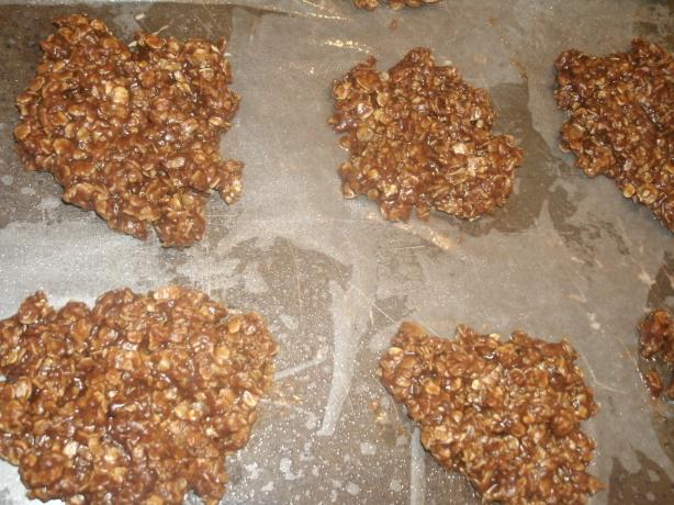Peanut Butter in My Chocolate No-Bake Cookies. Photo by trwheeler
